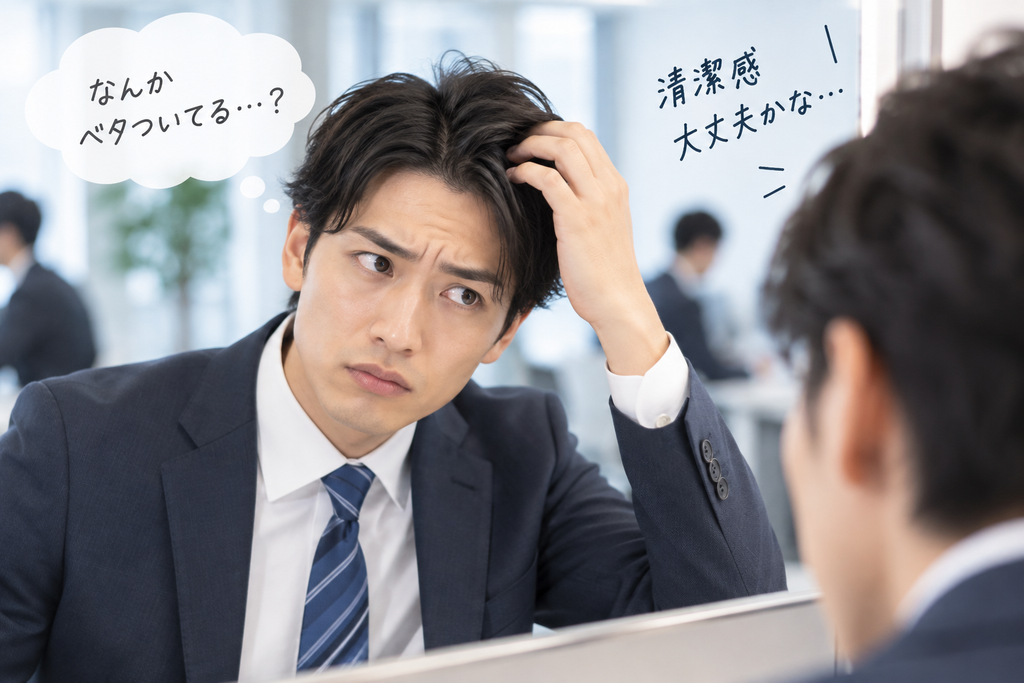 髪や頭皮がベタつく原因